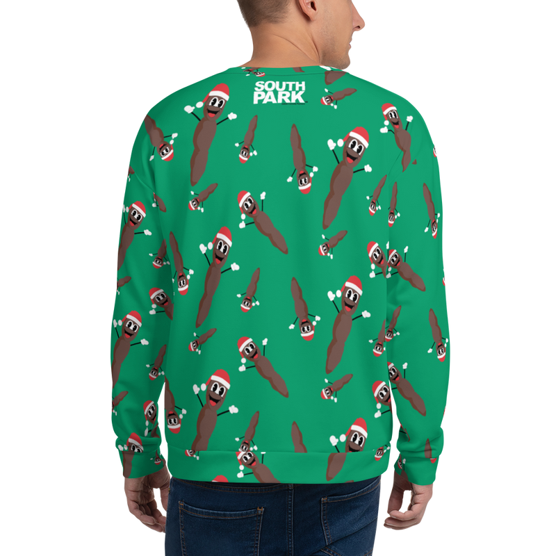 South Park Mr. Hankey Adult All Over Print Sweatshirt South Park